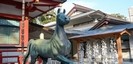 西宮神社の馬