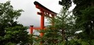 湖面の鳥居/箱根神社