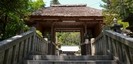 川匂神社の門