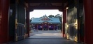 山王日枝神社の門と参道