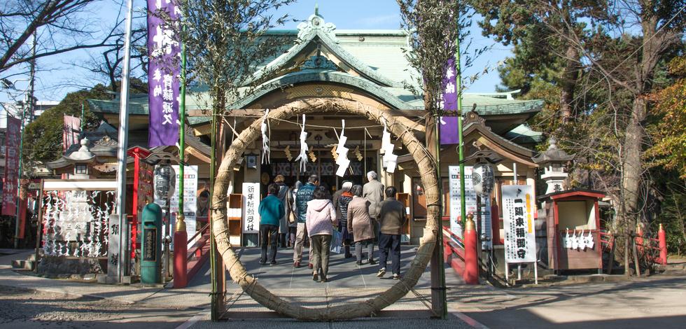 須賀神社の茅の輪